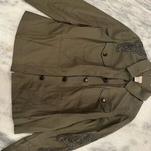 Chico's Dark Olive Jacket
